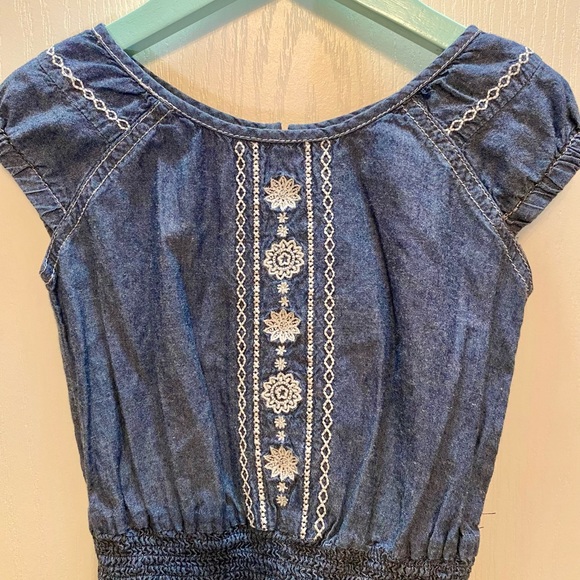 3 for $15 Children’s Place cotton denim top - Picture 2 of 7